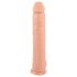 realistixxx Giant 3XL - realistický dildo (42 cm) - přírodní