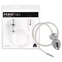   You2Toys - Piss to Ass Plug - dutá anální zátka s dilatátorem močové trubice