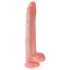 King Cock 35cm - realistický mega dildo