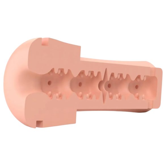 mystim Opus E Donut - elektro masturbátor (přirozená-černá)