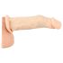 You2Toys - Silikonový prodlužující návlek na penis (přírodní) - 19 cm