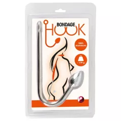 You2Toys - anální hák - hliník - 179 g - stříbrný