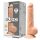 Silexd 9,5 - Přísavný dildo 24 cm (tělový)