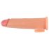 Realistixxx - prodlužující návlek na penis s kroužkem - 19 cm (přírodní)