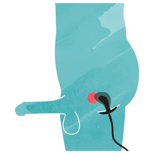 You2Toys - nafukovací anální dilatátor plug - černý