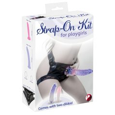   You2Toys - Strap-on Kit - souprava s připínacími dildy (2 dilda)
