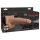 Fetish Strap-On 7,5 - připínací, stříkající dildo (přírodní)