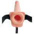 Fetish Strap-On 7,5 - připínací, stříkající dildo (přírodní)