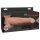 Fetish Strap-On 9 - připínací, duté, stříkací dildo (přírodní)