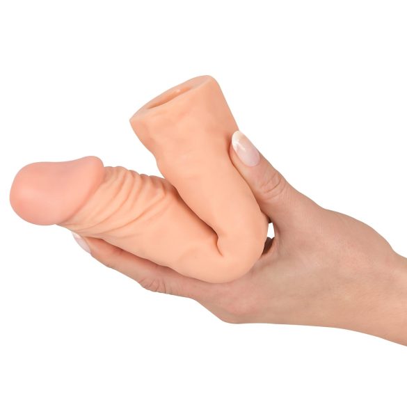 Nature Skin - návlek na penis prodlužovací a zahušťovací 19,5 cm