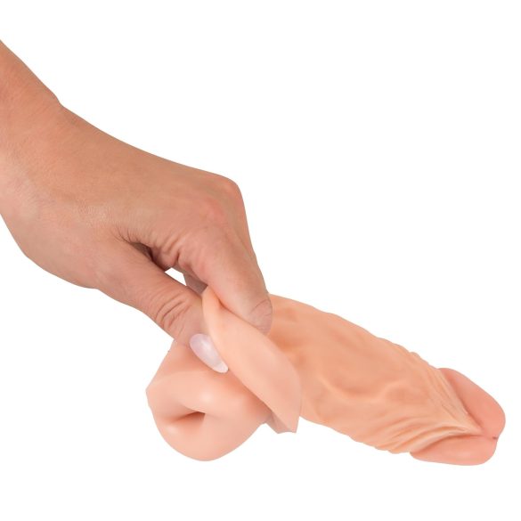 Nature Skin - návlek na penis prodlužovací a zahušťovací 19,5 cm