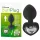 You2Toys - anální kolík - bílý kamínek - černý