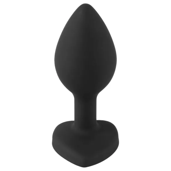 You2Toys - anální kolík - bílý kamínek - černý