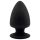 Silexd M - flexibilní anální kolík - 11 cm (černý)