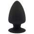 Silexd M - flexibilní anální kolík - 11 cm (černý)