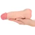 Nature Skin - masturbátor a návlek na penis - realistický - tělová barva