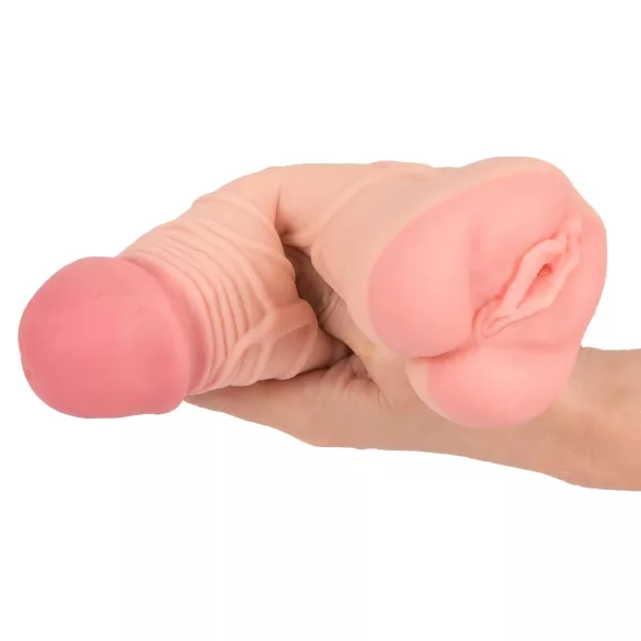 Nature Skin - masturbátor a návlek na penis - realistický - tělová barva
