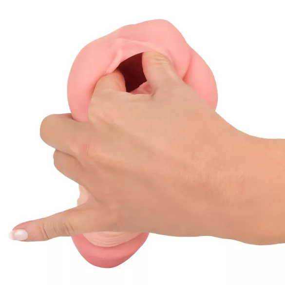 Nature Skin - masturbátor a návlek na penis - realistický - tělová barva