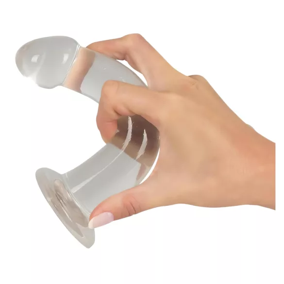 Crystal Clear - anální dildo set - 3 kusy - transparentní