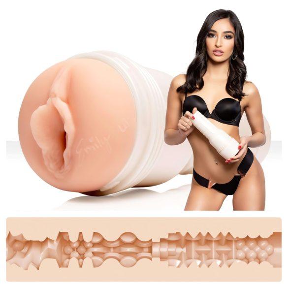 Fleshlight Emily Willis - realistická umělá vagína (naturální)