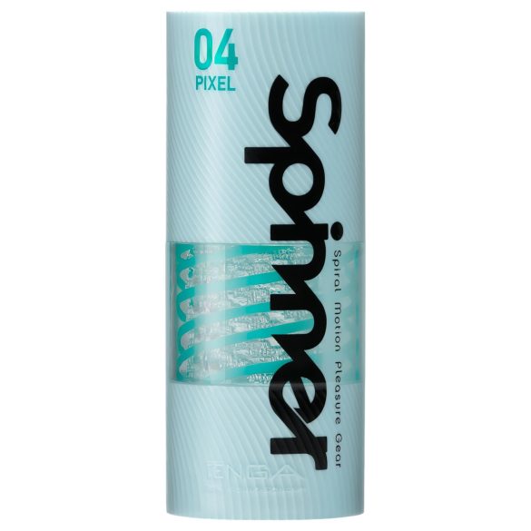 TENGA Spinner Pixel - masturbační pomůcka (průhledná)