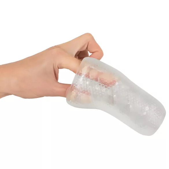 STROKER Speed - masturbátor zadeček - průhledný