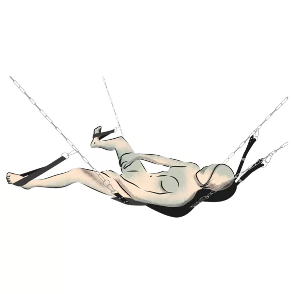 You2Toys - sex houpačka - černá
