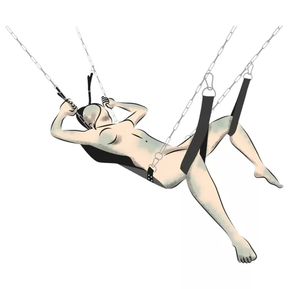 You2Toys - sex houpačka - černá
