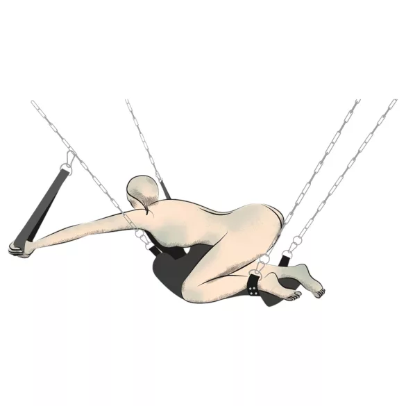 You2Toys - sex houpačka - černá
