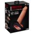 Erekční Asistent - duté připínací dildo (přírodní)