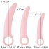 SMILE - Vaginal Trainers - sada dild - růžová (3 kusy)