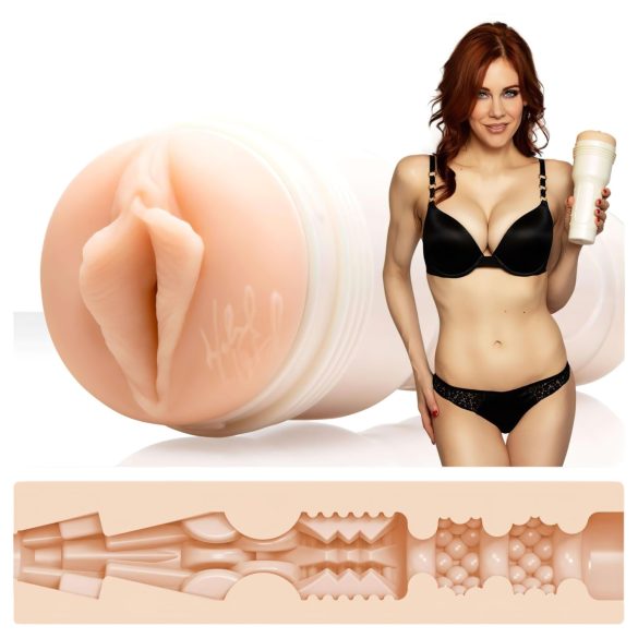Fleshlight Maitland Ward - realistická vagína (naturální)