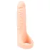 Realistixxx Double F - realistický dvojitý dildo s erekčním kroužkem - tělová