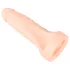 Realistixxx Double F - realistický dvojitý dildo s erekčním kroužkem - tělová