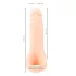 Realistixxx Double F - realistický dvojitý dildo s erekčním kroužkem - tělová