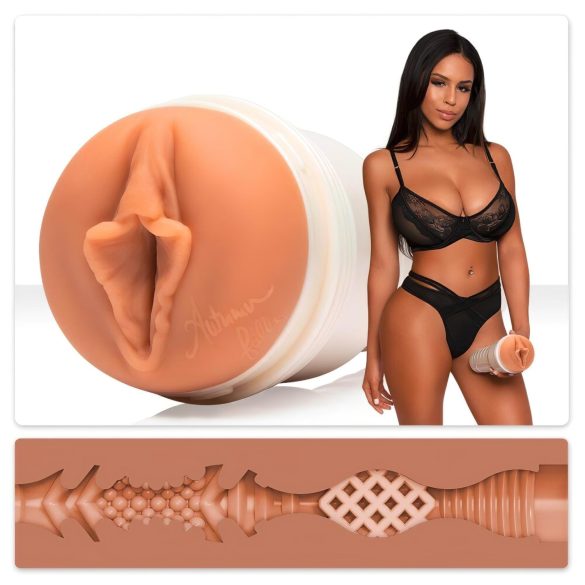 Fleshlight Autumn Falls Krém - realistická vagína (přírodní)