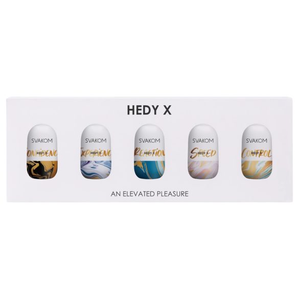 Svakom Hedy X Mixed - masturbační vajíčka sada (5 ks)