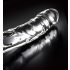 Icicles No. 62 - Skleněné dildo ve tvaru penisu (průhledné)