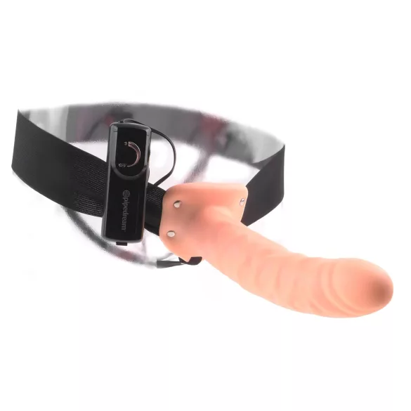 Pipedream - Fetish Strap-On 8 - připínací, dutý vibrátor (tělový)
