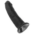 King Cock - dildo s přísavkou - realistický tvar - černá