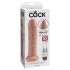 King Cock 7 - realistické dildo (18 cm) - tělové