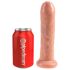 King Cock 7 - realistické dildo (18 cm) - tělové