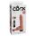 King Cock 8 - realistický stříkající dildo (20 cm) - přírodní
