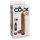 King Cock 10 - realistický stříkající dildo (25 cm) - přírodní