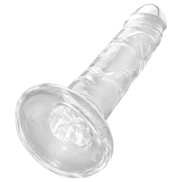 King Cock Clear 6 - dildo s přísavkou (17,8 cm)