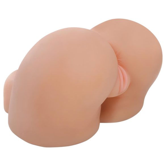 Fuck Me Silly Petite - masturbátor vagína a zadeček - silikon - tělová barva