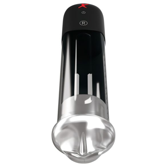 PDX Blowjob - automatická pumpa na penis s ústy - černá