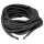 Fetish Silk Rope - hedvábné shibari bondage lano (10 m, černé)
