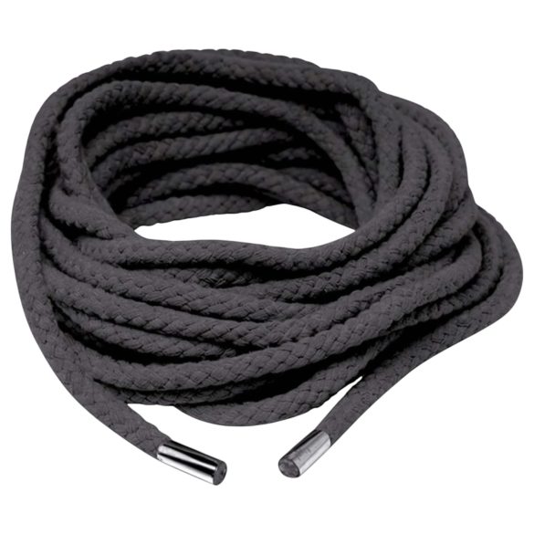 Fetish Hedvábné Lano - Shibari bondage lano - 10 m (černá)