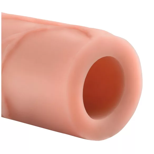 Pipedream - X-TENSION Perfect 3 - realistický návlek na penis (22,8 cm, tělová barva)